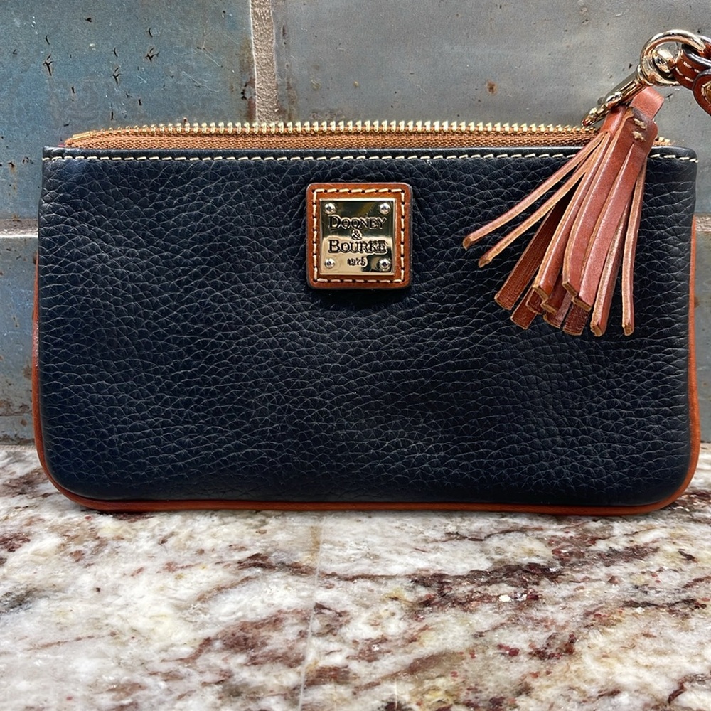 Dooney and Bourke Black Wristlet